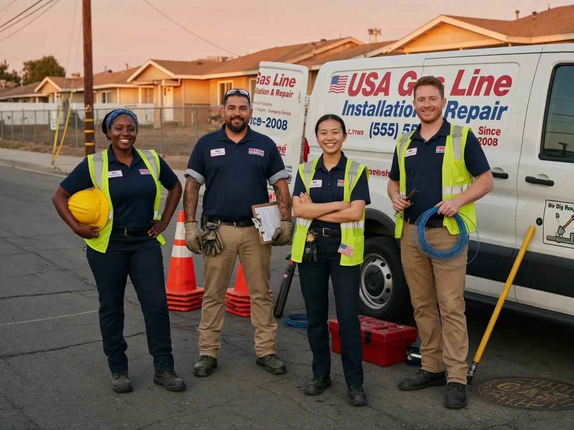 Gas Line Installation company in Higden, AR
